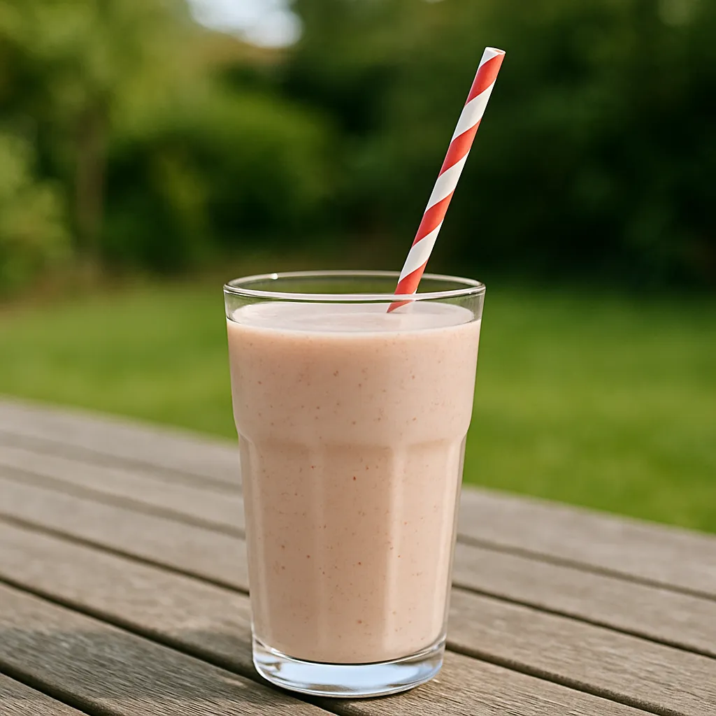 Aardbei Banaan Eiwit Shake