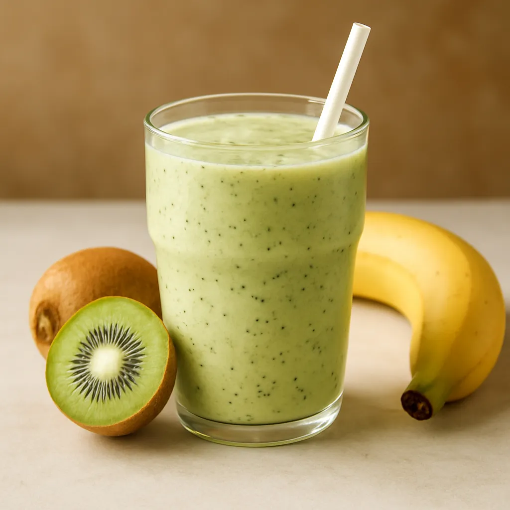 Kiwi-banaan shake